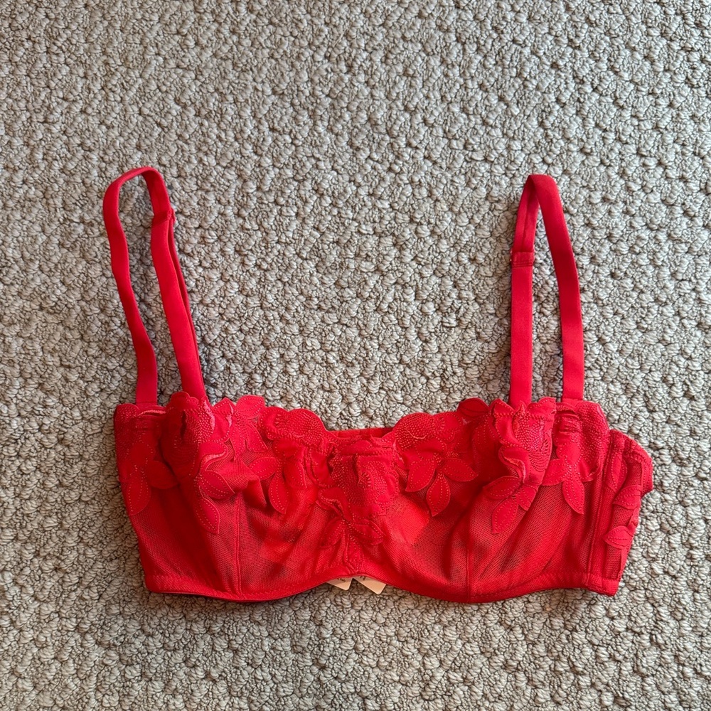 La Perla Scarlet Lace Bra